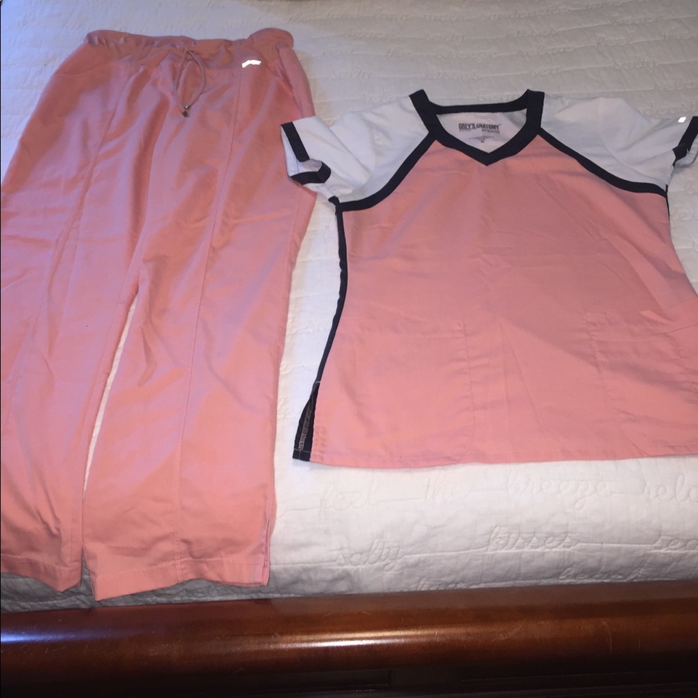 Greys Anatomy size med scrub set